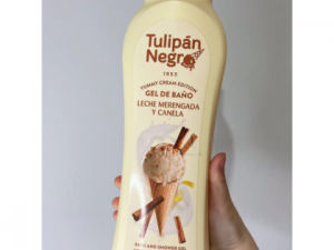 Gel Leche Merengada y Canela Tulipán Negro