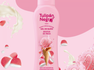 Gel Baño Besitos de Fresa