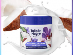 Mascarilla Capilar Suavizante Tulipán Negro